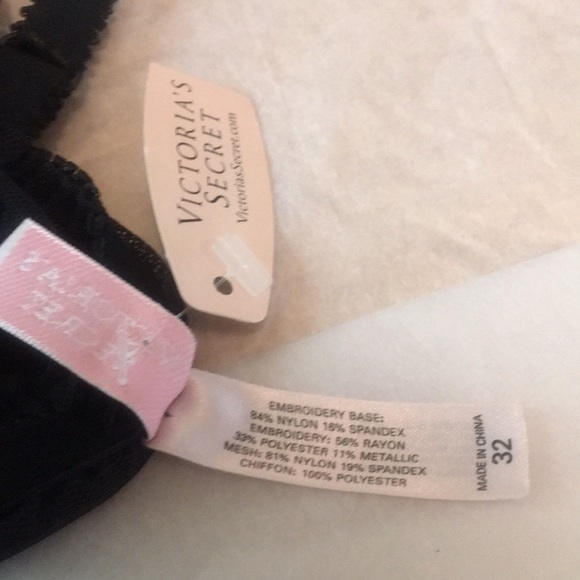 Victoria’s Secret Black / Pink / Silver Nighty - Picture 7 of 7